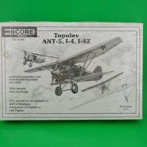 Tupolev ANT-5 I-4 I-4Z 1/72 Scale Model Kit By Encore NIB